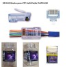 CONECTOR EZ-RJ45 MACHO UTP CAT5/5e
