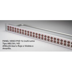 PANEL VIDEO PVD 1U 2x26 AZ-ABG.0A/HD