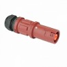 CONECTOR POWERLOCK MACHO FASE 1 MARRON