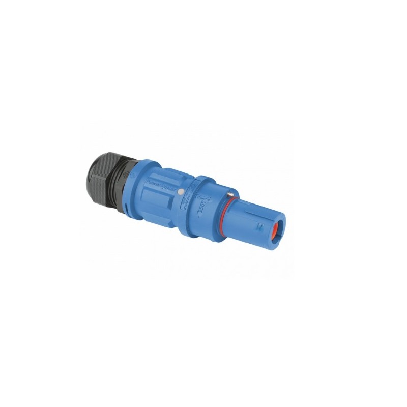 CONECTOR POWERLOCK MACHO NEUTRO AZUL