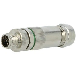 CONECTOR M12 HEMBRA 12P...