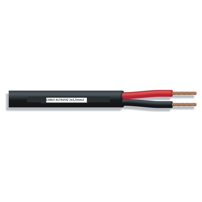 CABLE 2x1,5 ALTAVOZ EXTRA FLEXIBLE NG500
