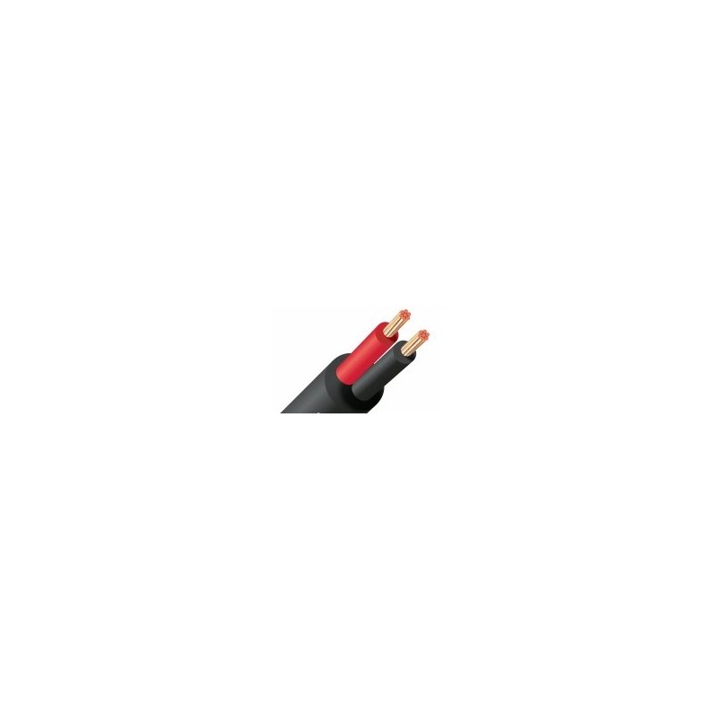 CABLE 2X2,5 ALTAVOZ FLEXIBLE NEGRO