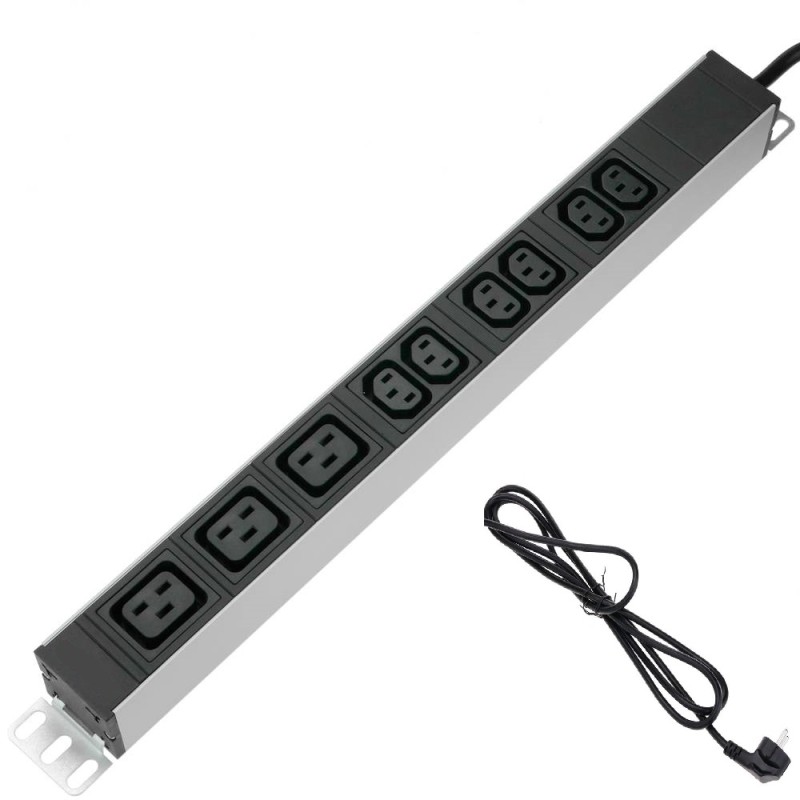 REGLETA 19" 6xC13 + 3xC19 SIN INTERRUPTO