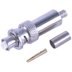 CONECTOR SHV-BNC MACHO RG58 RECTO 2Ghz