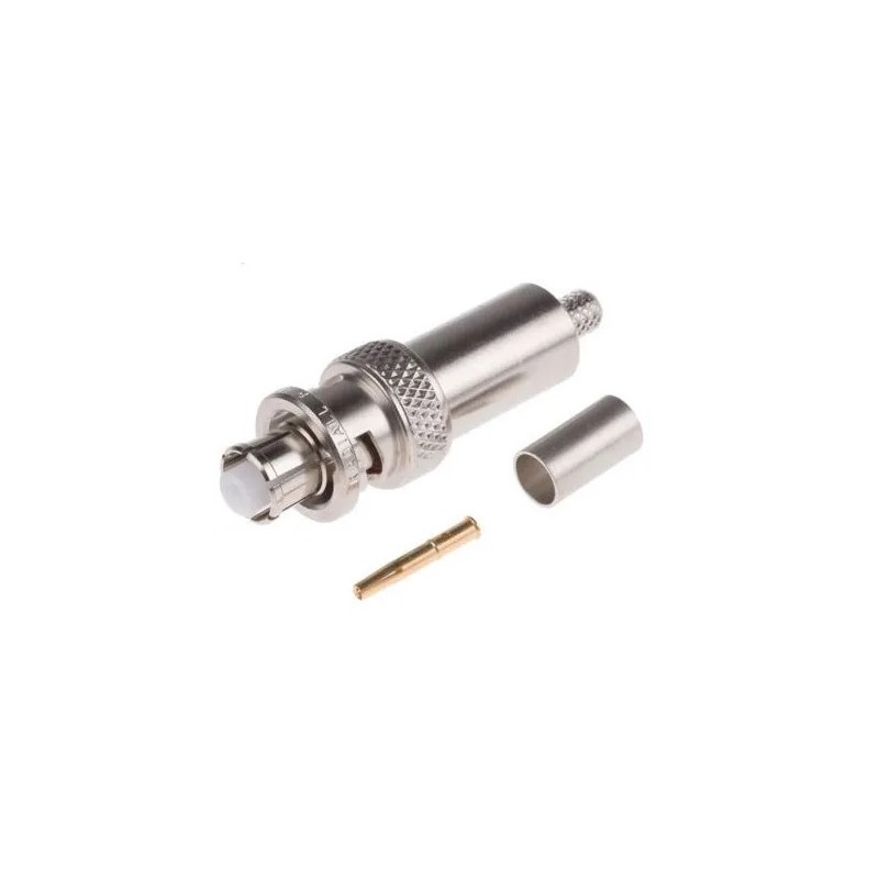 CONECTOR SHV MACHO RECTO RG59 RADIALL
