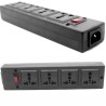 REGLETA 4 TOMAS UNIVERSAL+INT+SALIDA C14