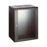 RACK MURAL 19" 12U NEGRO FONDO 600mmX600