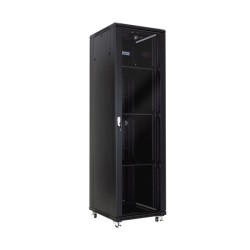 RACK 19" 42U 600x600 PUERTA CRISTAL