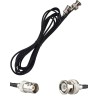 CABLE RG174 BNC M-H 2MTS NEGRO
