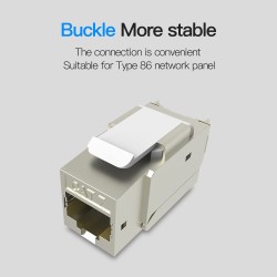 CONECTOR RJ45 HEMBRA FTP...