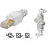 CONECTOR RJ45 MACHO UTP CAT5E AWG24-26