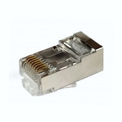 CONECTOR RJ45 MACHO FTP...