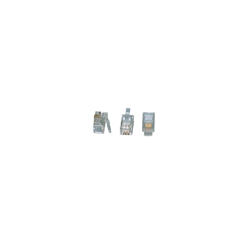 CONECTOR RJ9 4/4 MACHO ESTRECHO