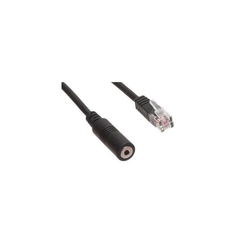 ADAPTADOR RJ9 4/4 M a MINIJACK3,5 H4P TR