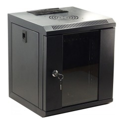 RACK MURAL 10" 9U NEGRO