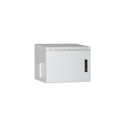 RACK MURAL 19" 9U GRIS FONDO 450mm IP55