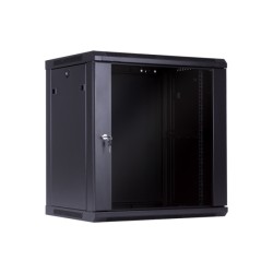 RACK MURAL 19" 9U NEGRO FONDO 450mmX600