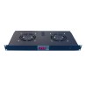 UNIDAD VENTILACION 19" 1U 2 VENT FRONTAL