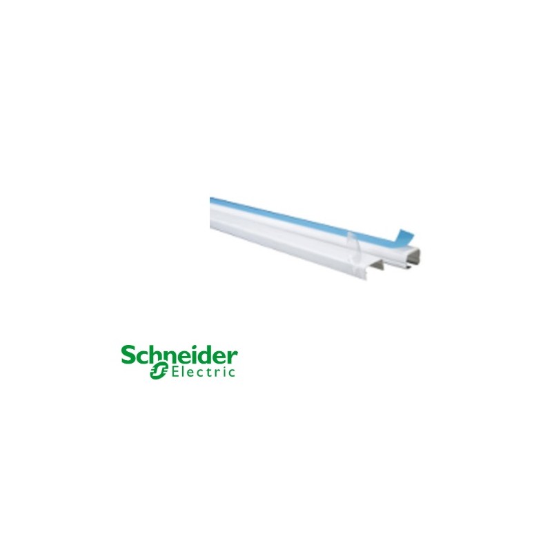 CANALETA BLANCA 12x20mm CON ADHESIVO SCH