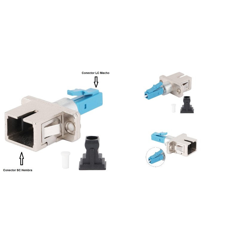 ADAPTADOR F.O.HIBRIDO SC H-LC M MONOMODO