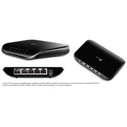 SWITCH 5 PUERTOS FASTGIGABIT 10/100/1000