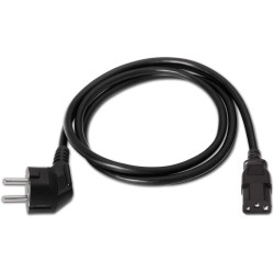 CABLE ALIMENTACION RED-CPU C13 1M NEGRO