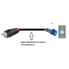 CABLE CETAC 3P 16A H-SCHUKO M GOMA 20cm