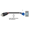 CABLE CETAC 3P 16A H-SCHUKO M GOMA 50cm