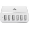 ALIMENTADOR MULTICARGADOR 6xUSB 8A BLANC