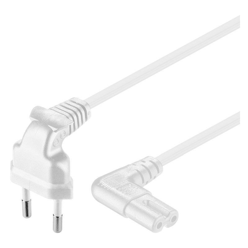 CABLE ALIMENTACION RED-FORMA 8 2M CODO B