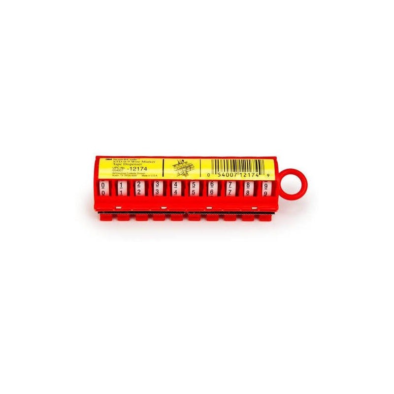 DISPENSADOR VACIO DE NUMEROS STD (3M)