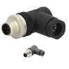 CONECTOR M12 MACHO 5P CODO COD.A