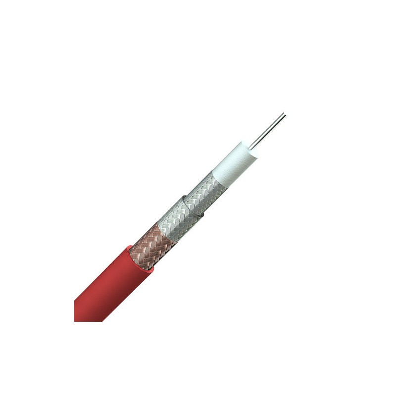 CABLE TRIAX11 PUR REINFORCED ROJO