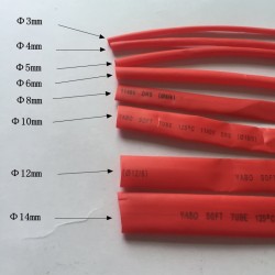 TERMORETRACTIL 9,5mm ROJO