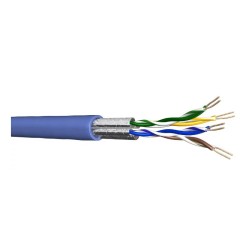 CABLE FTP CAT6 RIGIDO AZUL...