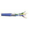 CABLE FTP CAT6 RIGIDO AZUL LSZH DRAKA