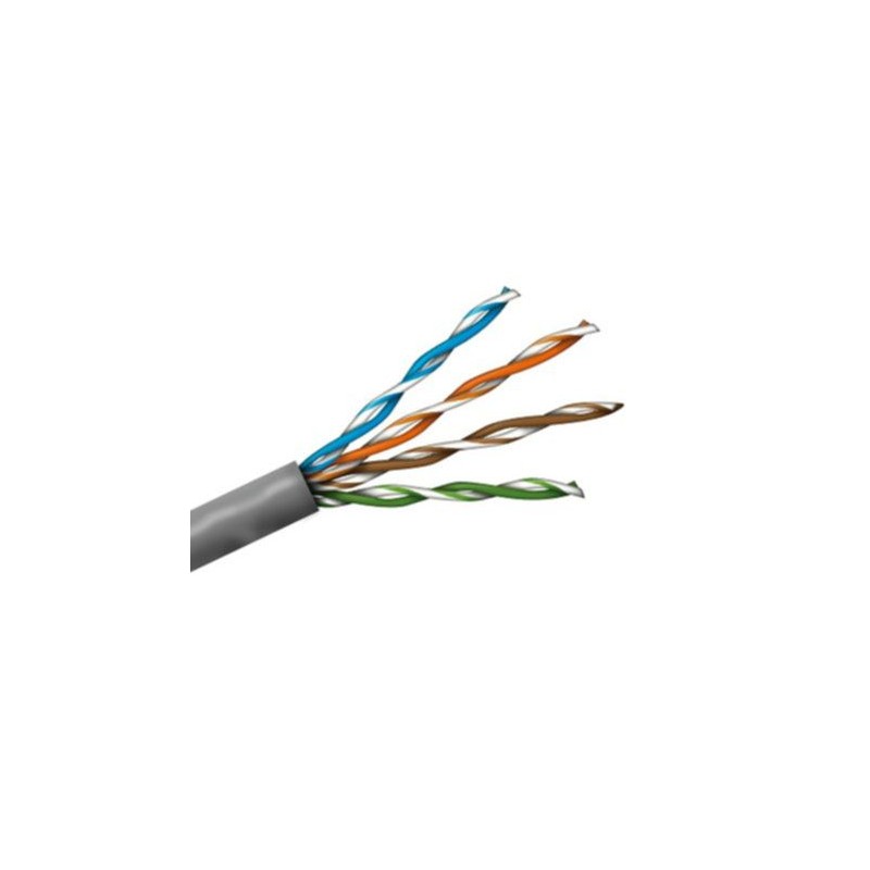 CABLE UTP CAT6 FLEXIBLE GRIS LSZH