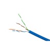 CABLE FTP CAT6 FLEXIBLE AZUL LSZH
