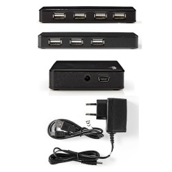 HUB USB 7 PUERTOS...