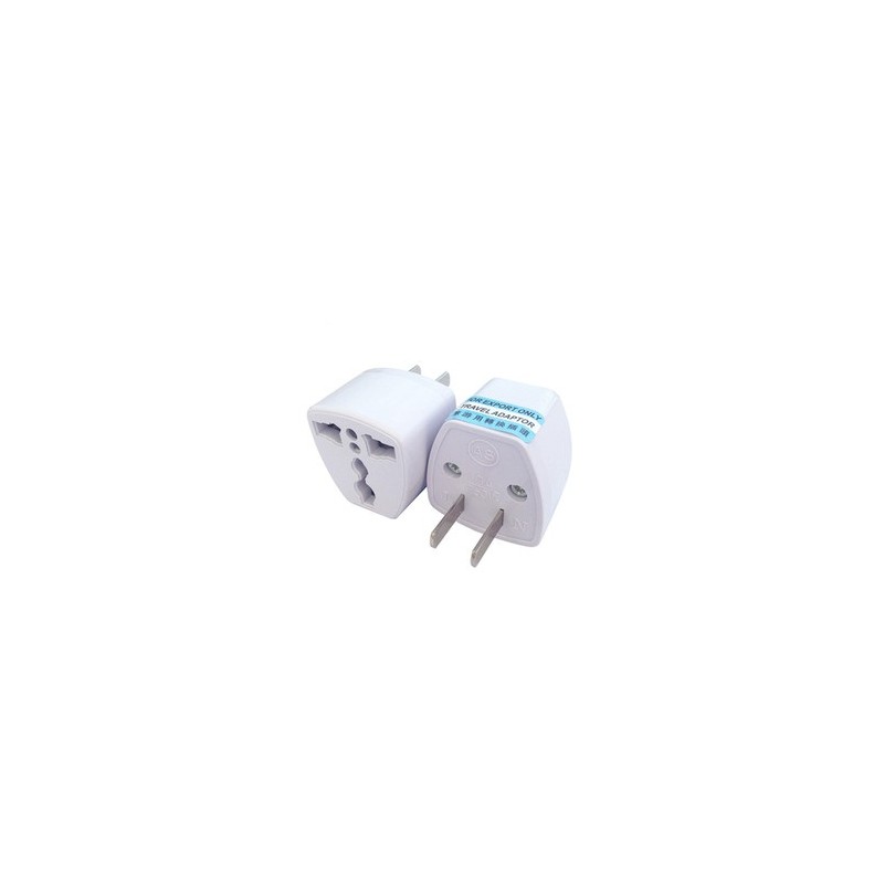 ADAPTADOR DE UNIVERSAL H A USA M BLANCO