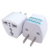 ADAPTADOR DE UNIVERSAL H A USA M BLANCO
