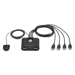 KVM SWITCH 4x4 USB 2.0 ATEN...