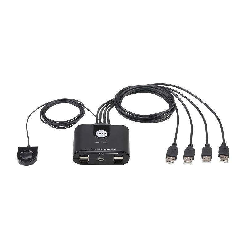 KVM SWITCH 4x4 USB 2.0 ATEN US424-AT