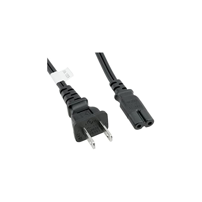 CABLE ALIMENTACION USA-FORMA 8 1,8M NEGR