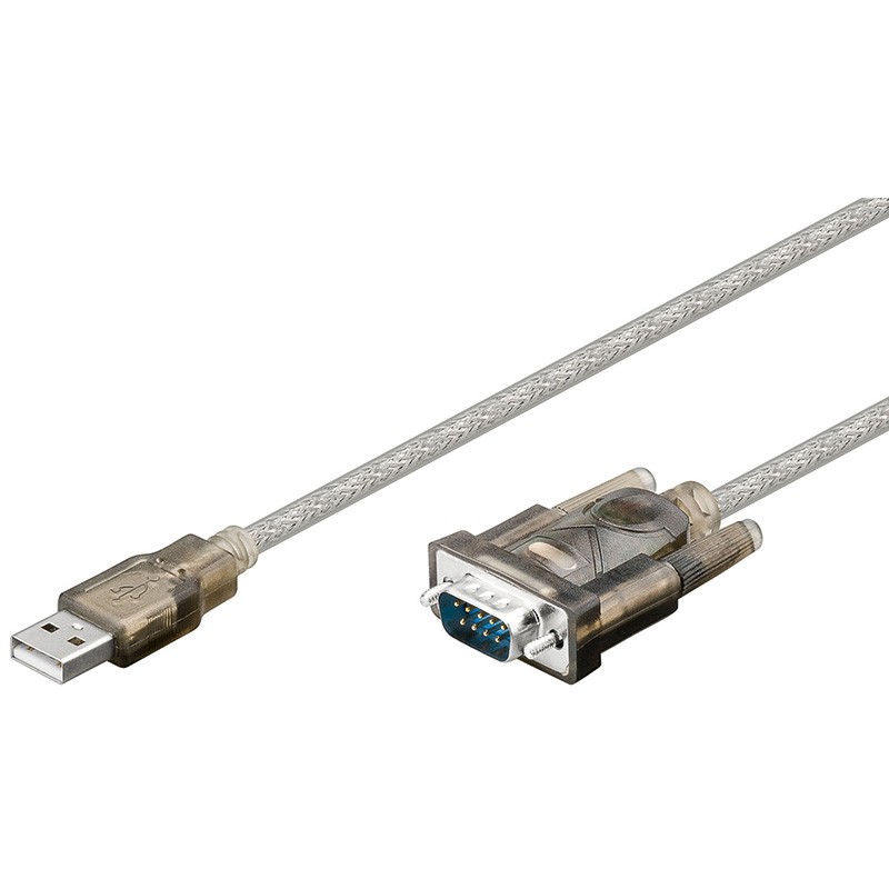 CABLE USB M-DB9 SERIE RS232 M EN 1,5MTS