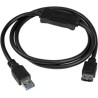CABLE ADAPTADOR USB 3.0 A eSATA 91cm