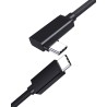 CABLE USB C M-M 3M NEGRO V3.1 GEN-2 100W