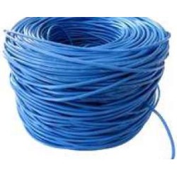 CABLE UTP CAT5E 1 PAR AZUL