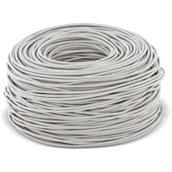 CABLE UTP CAT5E 1 PAR GRIS